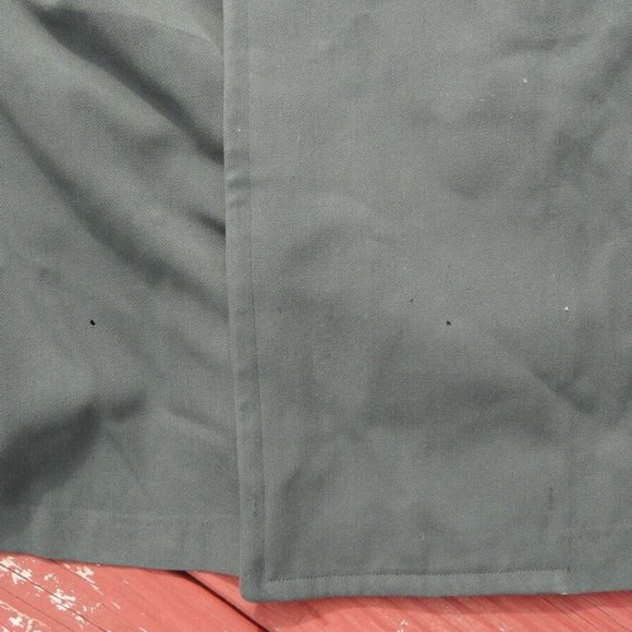 ARMY USGI CLASS A DRESS GREEN OVERCOAT TRENCH sz40/LONG COAT VIETNAM ERA SV 751 - Picture 6 of 12